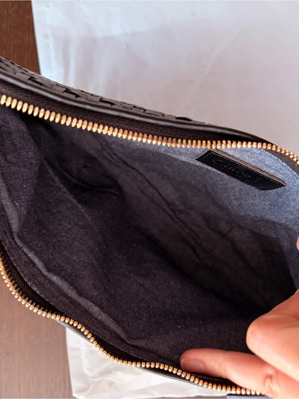 Clare V. Lune Shoulder Bag Black in Like New/EUC - Picture 4 of 7